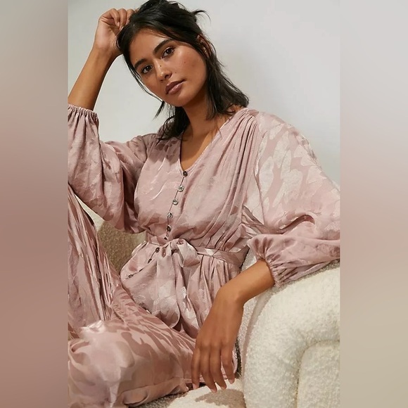 Anthropologie Laurenita Animal Print Jumpsuit - Picture 2 of 7